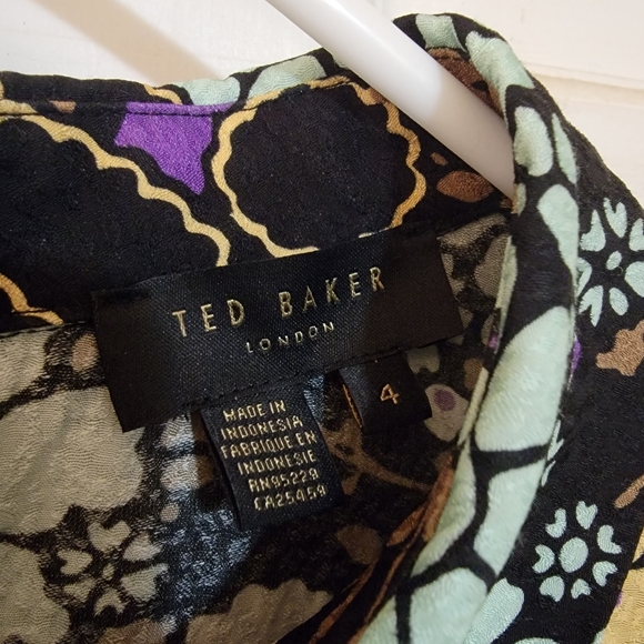 Ted Baker London Saskiie Dress, US Size 8-10, TB Size 4. Worn only once! - Picture 7 of 8